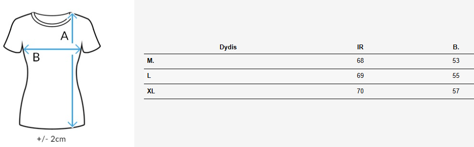 Moteriški juodi marškinėliai Swan