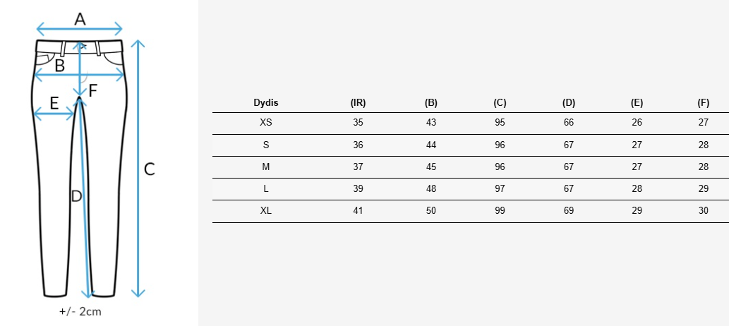 Moteriški rusvos spalvos džinsai Evin