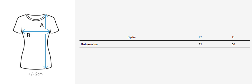 Moteriški rožiniai marškinėliai Tubas